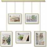 Závěsné rámečky na fotografie Umbra EXHIBIT - zlaté – Zboží Živě