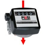 Mechanický průtokoměr na olej K44 PIUSI Směr toku: C - shora dolů ↓ | Zboží Auto