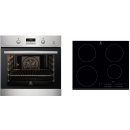 Set Electrolux EOB3454AOX + EHH4654HFK