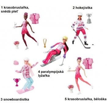 Barbie Zimní sporty Hokejistka