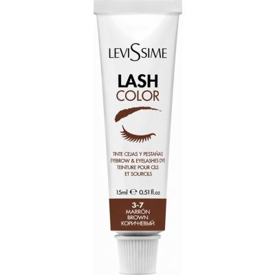 LeviSsime Lash Color barva na řasy a obočí 3-7 brown 15 ml – Zboží Mobilmania