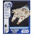 4D BUILD 3D Puzzle Star Wars: Milenium Falcon 223 ks – Zboží Mobilmania