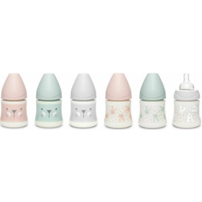 Suavinex premium láhev Hygge králík šedá 150ml – Sleviste.cz