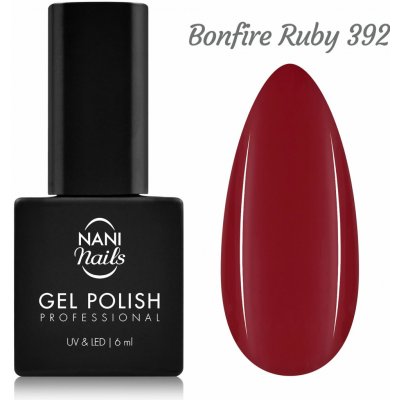 NANI gel lak 6 ml - Bonfire Ruby – Zboží Dáma