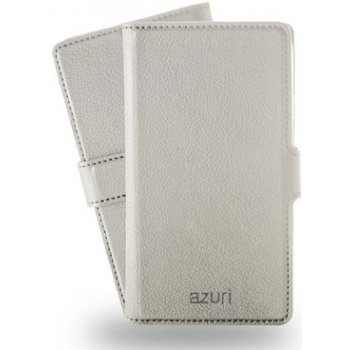 Pouzdro Azuri universal wallet M bílé