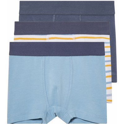 lupilu chlapecké boxerky s BIO bavlnou 3 kusy modrá – Sleviste.cz