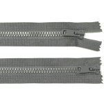 KOH-I-NOOR Kostěný zip no.5 rozepínací dvoucestný 50cm - více barev color: 719 šedá – Hledejceny.cz