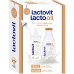 LACTOVIT Lactooil sprchový gel 500 ml + tělové mléko 400 ml – Zboží Mobilmania