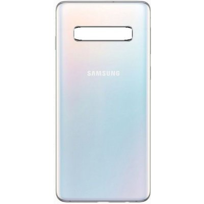 Kryt Samsung G975 Galaxy S10+ zadní + lepítka + sklíčko kamery bílý – Zboží Živě