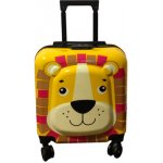 RB-nakuplevne Dětský kufr 1468-1 Žirafa žlutý 3D 31 l – Hledejceny.cz