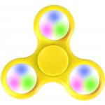 Fidget spinner Svítící ŽLUTÝ – Zbozi.Blesk.cz