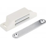 Walteco Nábytkový magnet, nosnost 8 kg, bílý, 2 ks 84510 – Zbozi.Blesk.cz