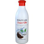 Beauty line sprchový gel Coconut & Mint 500 ml – Zboží Mobilmania