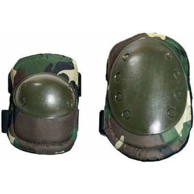Guerilla Tactical Taktická sada chráničů kolen a loktů Guerila Tactical woodland – Zboží Mobilmania