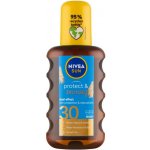 NIVEA Olej na opalování ve spreji Protect & Bronze SPF30 200 ml – Zboží Dáma
