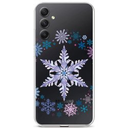 Pouzdro TopQ Samsung A34 Snowflake