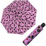 Doppler Fiber Magic Cat Lover dámský plně automatický deštník růžový – Sleviste.cz