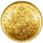 Münze Österreich Zlatá mince 8 zlatník Františka Josefa I. 1892 Novoražba 6,45 g – Hledejceny.cz