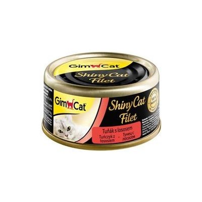 Gimpet Shinycat filet tuňák s lososem 70 g