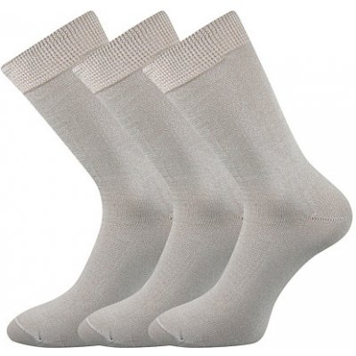 Boma Blažej 100% bavlněné ponožky světle šedé – Zboží Mobilmania