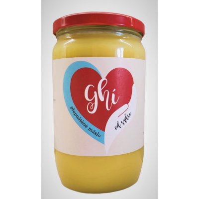 Ghí přepuštěné Máslo 720 ml – Zboží Dáma