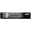 Náplně Uni Mitsubishi pencils Gumovací pero Uni-Ball Erasable Gel 0,7 s víčkem UF-222-07 3 ks náplň černá