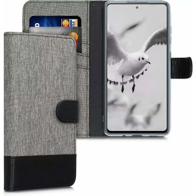 Pouzdro KWmobile Canvas Wallet Samsung Galaxy S20 FE Šedé – Zboží Mobilmania