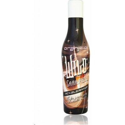 Oranjito opalovací mléko do solária Wild Caramel (Accelerator) 200 ml – Zboží Dáma