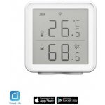 iQtech SmartLife TH01 Wi-Fi Senzor teploty a vlhkosti s displejem IQTA128 – HobbyKompas.cz