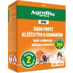 AgroBio Atak Sada proti klíšťatům a komárům 2 x 100 ml – Zboží Mobilmania