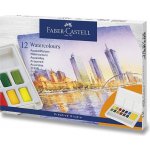 Akvarelové barvy Faber Castell 36 v sadě s plnitelným štětcem – Zbozi.Blesk.cz