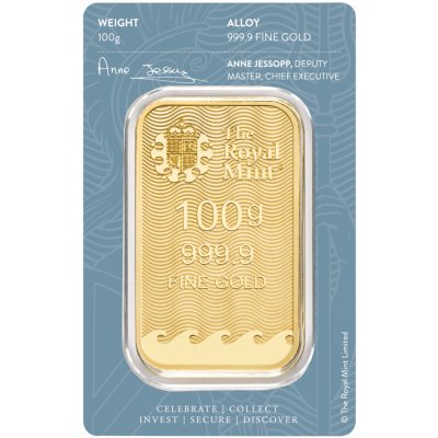 The Royal Mint zlatý slitek Britannia 100 g – Zboží Mobilmania