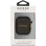 Guess silikonový kryt pro Apple AirPods GUACCSILGLBK – Zboží Mobilmania