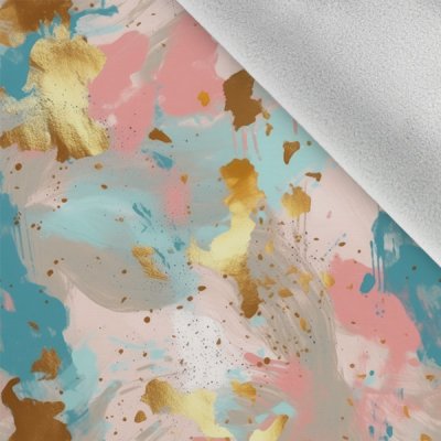 Takoy Látka softshell zimní zlatorůžový mramor – Hledejceny.cz