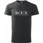 Geek periodická tabulka Klasické pánské triko černá – Hledejceny.cz