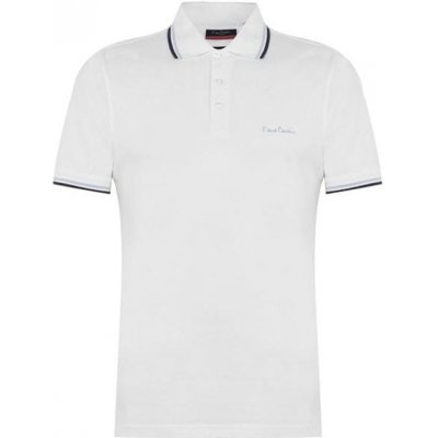 Pierre Cardin Polo tričko bílé Bílá