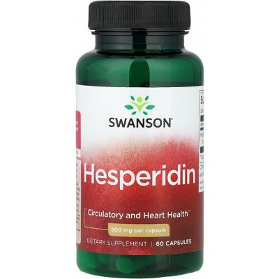 Swanson Hesperidin 500 mg 60 kapslí – Hledejceny.cz