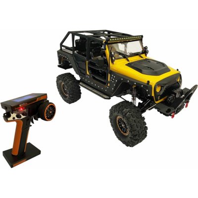 DF-4S PRO Crawler žlutý 313mm 1:10 naviják LED DF drive and fly models RC_308121 RTR 1:10 – Zboží Dáma