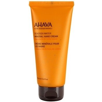 Ahava Dead Sea Water Mandarin & Cedar Wood minerální krém na ruce (Paraben Free, Allergy Tested) 100 ml