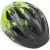 Cyklistická helma Author Flash LED Inmold X8 JR šedá žlutá neon 2021