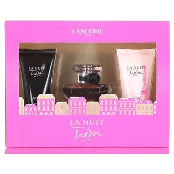 Lancôme La Nuit Trésor pro ženy EDP 30 ml + tělové mléko 50 ml + sprchový gel 50 ml dárková sada