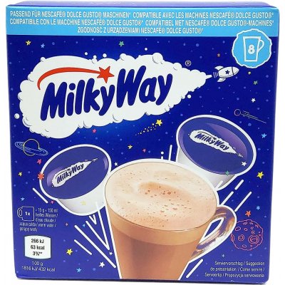 Cafféluxe Milky Way Horká čokoláda pro Dolce Gusto 8 ks – Hledejceny.cz