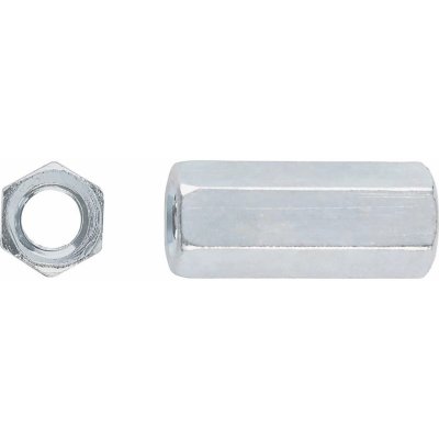 LUX-TOOLS Spojovací matice pozinkovaná M6 x 30 mm, pr. 10 mm - na váhu – Zboží Mobilmania