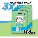 Muumi Baby Pants 5 Maxi+ 10-15 kg kalhotkové eko 114 ks – Sleviste.cz