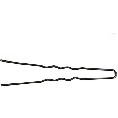 Waved hair pin - 65 mm 20 ks barva Brown – Sleviste.cz