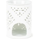 Porcelánová aromalampa Whittle bílá, 8,5 x 12 cm – Zboží Mobilmania