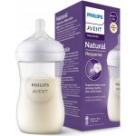 Avent Philips Láhev Natural Response bílá 260 ml – Zboží Mobilmania