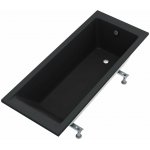 Schedline Maio Black Mat 160x75 cm černá 3WSTM2P15075CMG – Hledejceny.cz