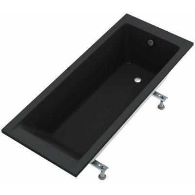 Schedline Maio Black Mat 160x75 cm černá 3WSTM2P15075CMG – Hledejceny.cz