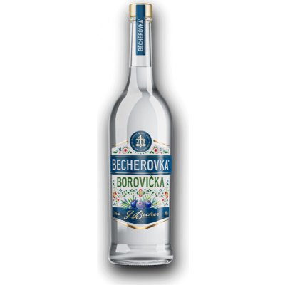 Becherovka Borovička 38% 0,7 l (holá láhev) – Hledejceny.cz